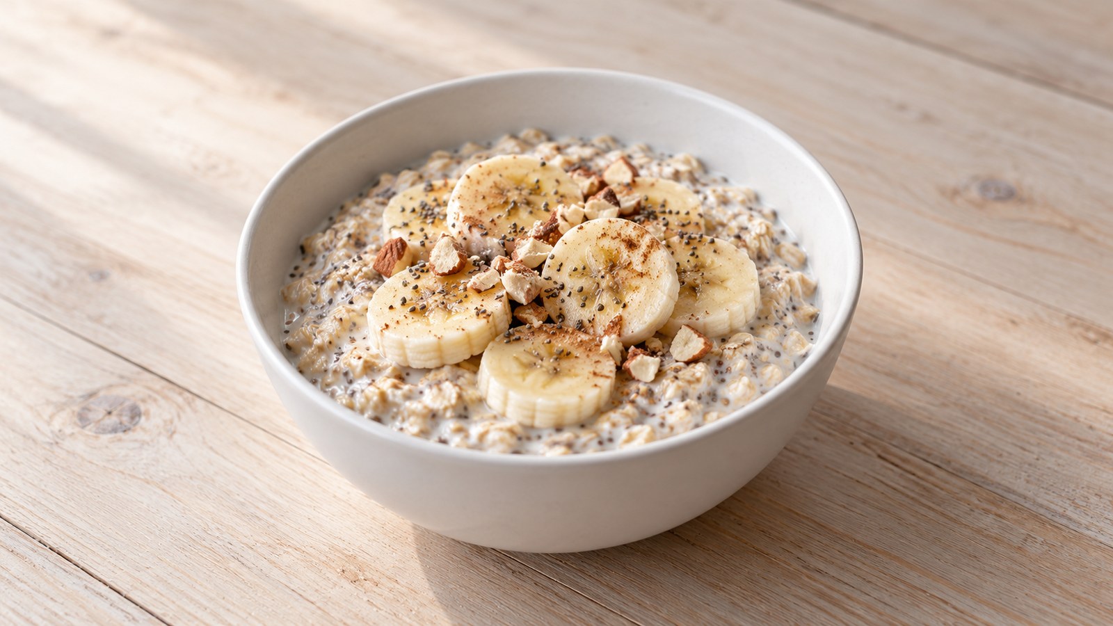 Overnight oats med protein
